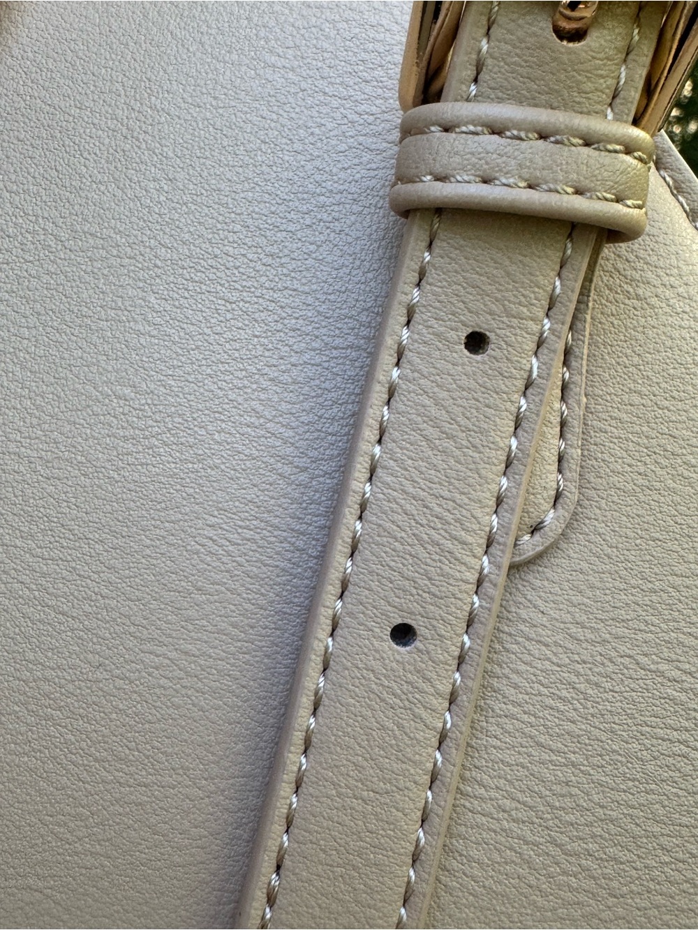 Ello Cora Taupe Structured Shoulder Bag — Polene Vibes—Sold Out Style - Picture 9 of 11